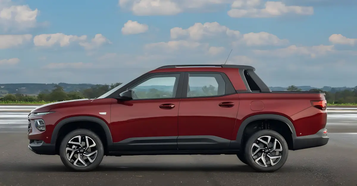 Chevrolet Montana 2026 motor turbo mais econômico e nova cor; preços e ficha técnica