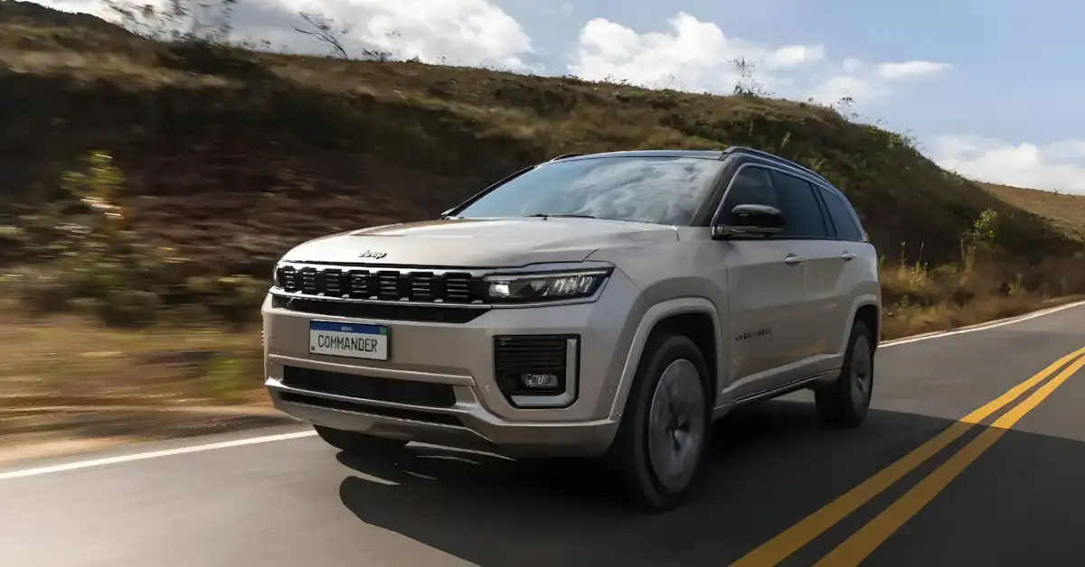 Jeep Commander 2026 Preço, Versões e Recursos do SUV de 7 Lugares mais Completo da Categoria