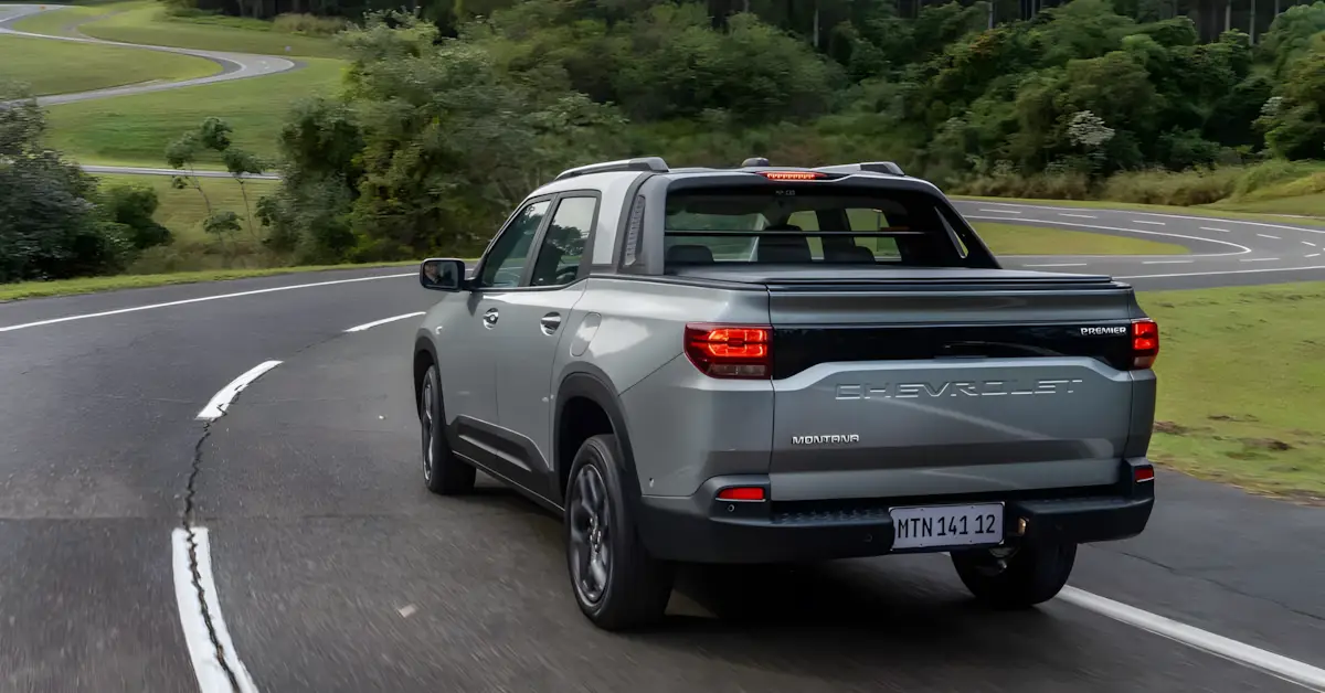 Chevrolet Montana 2026 motor turbo mais econômico e nova cor; preços e ficha técnica