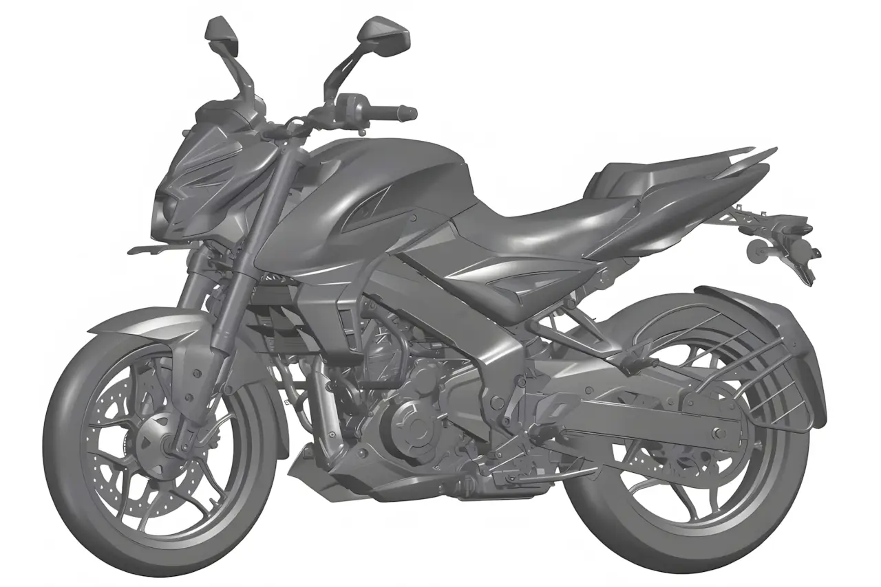 Nova Bajaj Pulsar NS400Z é Registrada no Brasil para Encarar a MT-03 no Segmento Naked