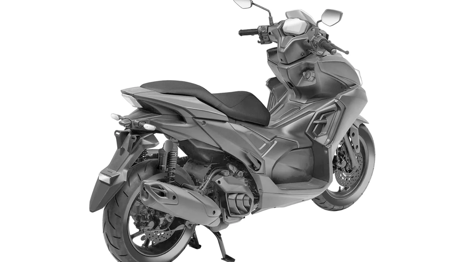 Nova scooter Yamaha Aerox 155 registrada no Brasil