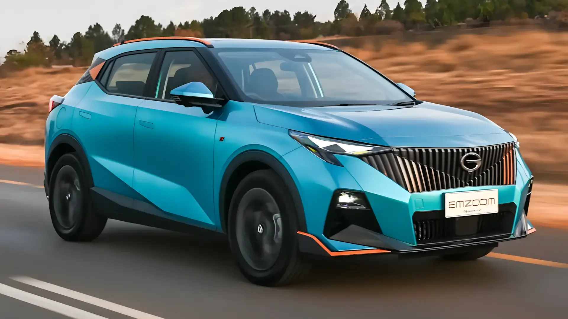 GAC GS3 2026 vista frontal e lateral