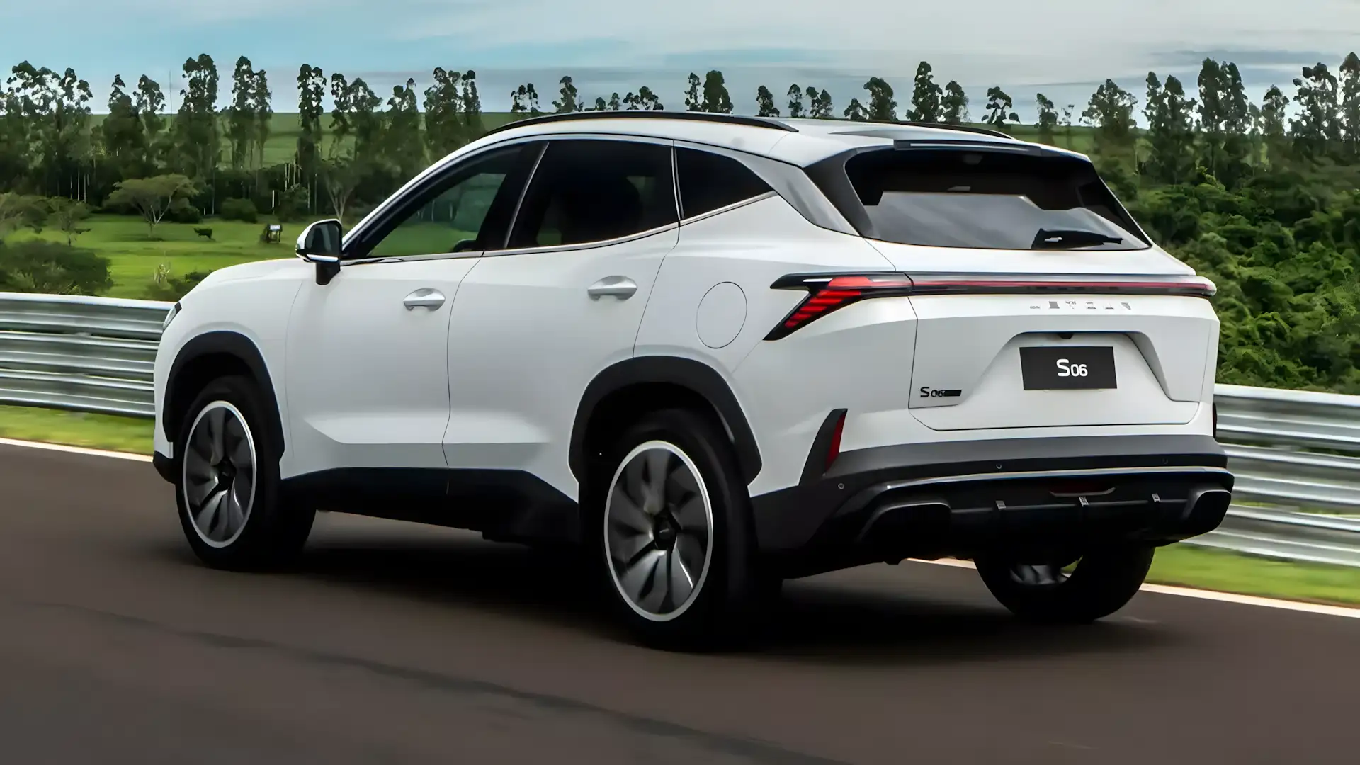 Jetour S06 Traseira Lateral Design