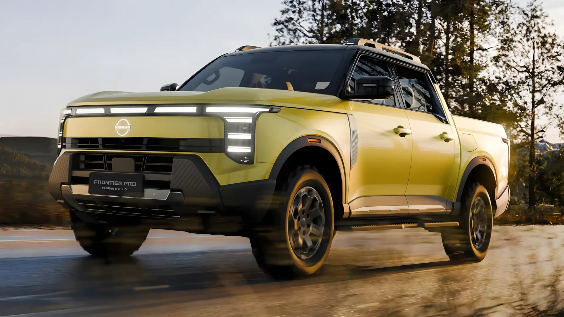 Nissan Frontier híbrida plug-in flagrada no Porto de Santos pela primeira vez no Brasil