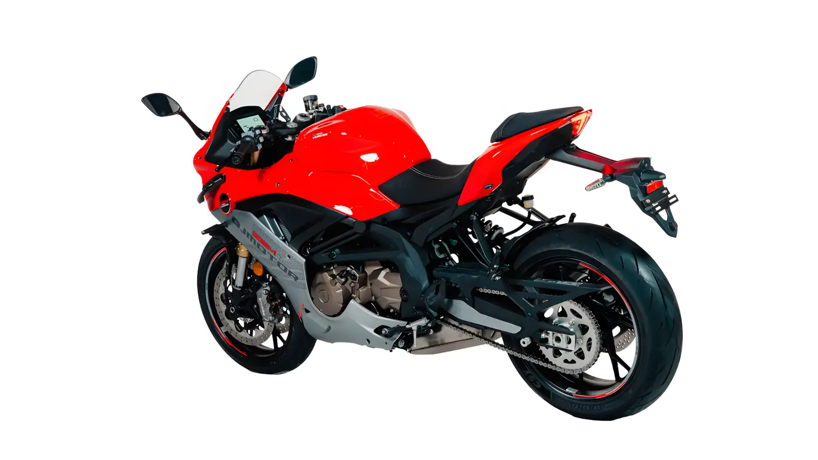 Shineray SBM 600RC 2026 nas cores preta e vermelha dispon&iacute;veis no Brasil