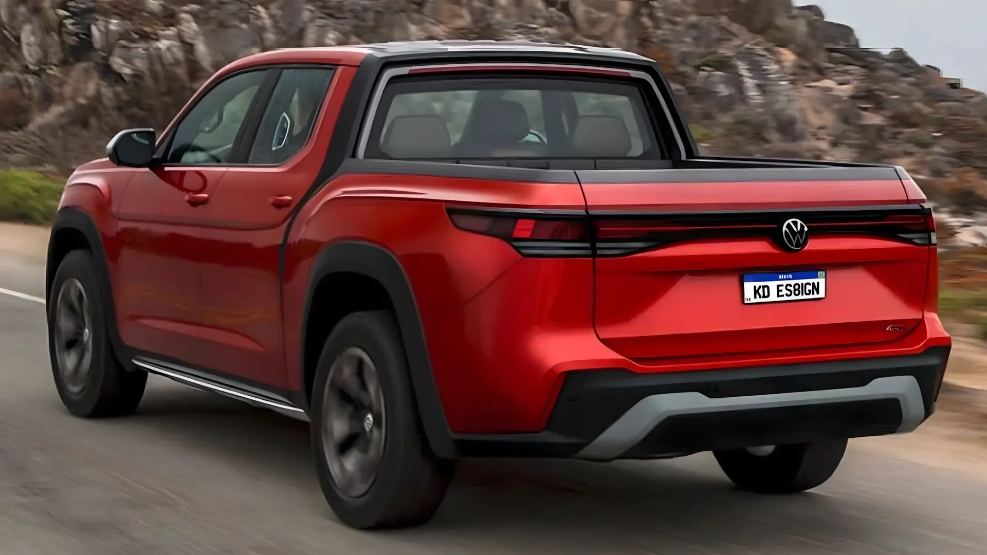 Vw Tukan Traseira Visual